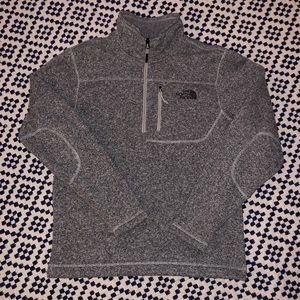 The North Face fleece lined quarter zip